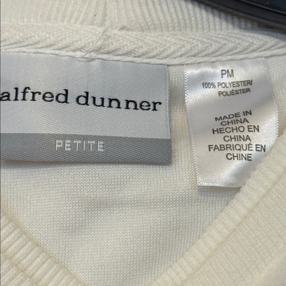 Alfred Dunner Comfort Zone Sweater